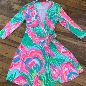 Lilly Pulitzer wrap dress
